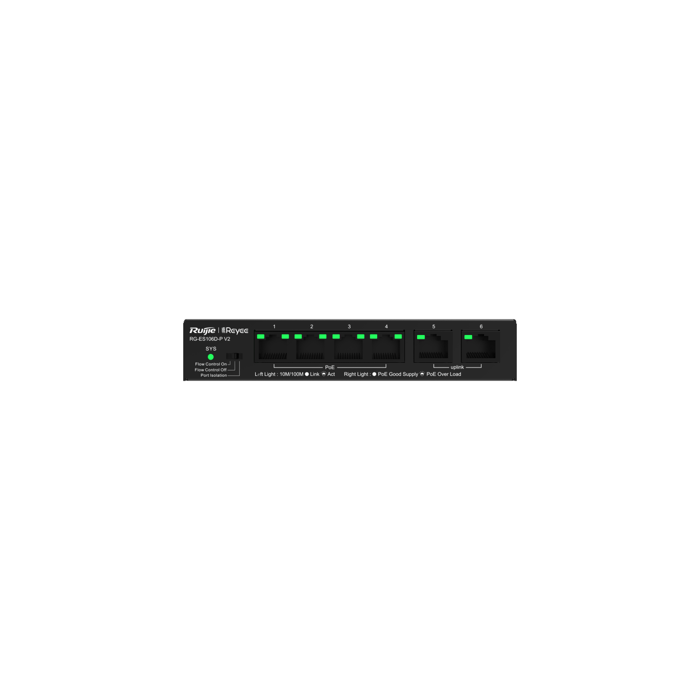 RG-ES106D-P V2 - 1