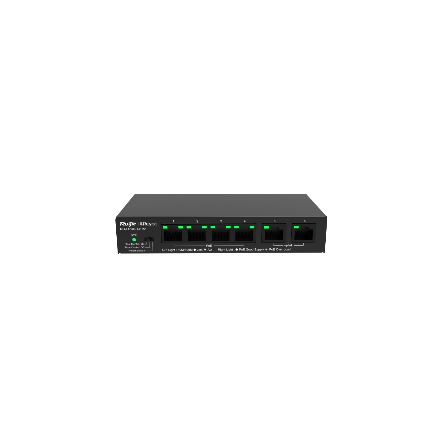 RG-ES106D-P V2 - 2