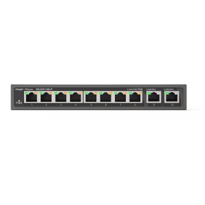 RG-ES110D-P, 8-port 10/100Mbps Desktop Unmanaged Switch