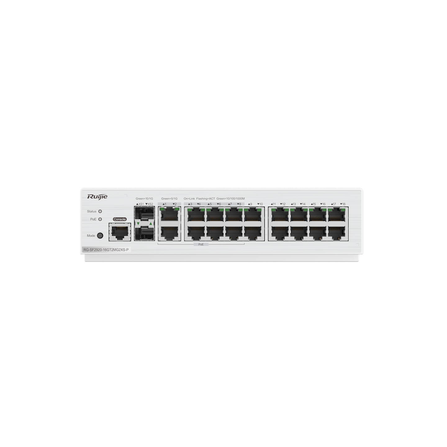 RG-SF2920-16GT2MG2XS-P Switches - 5