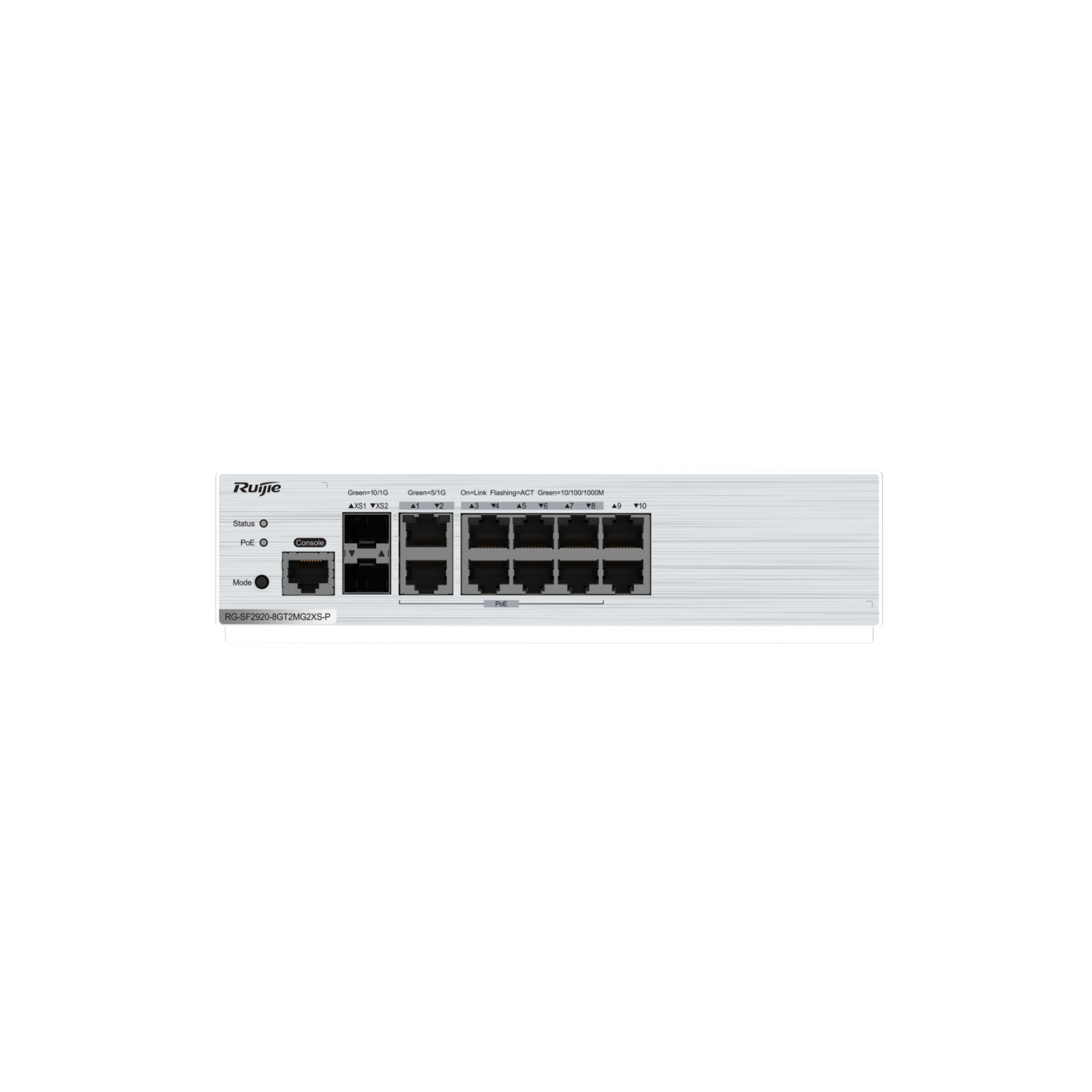 RG-SF2920-8GT2MG2XS-P Switches - 5