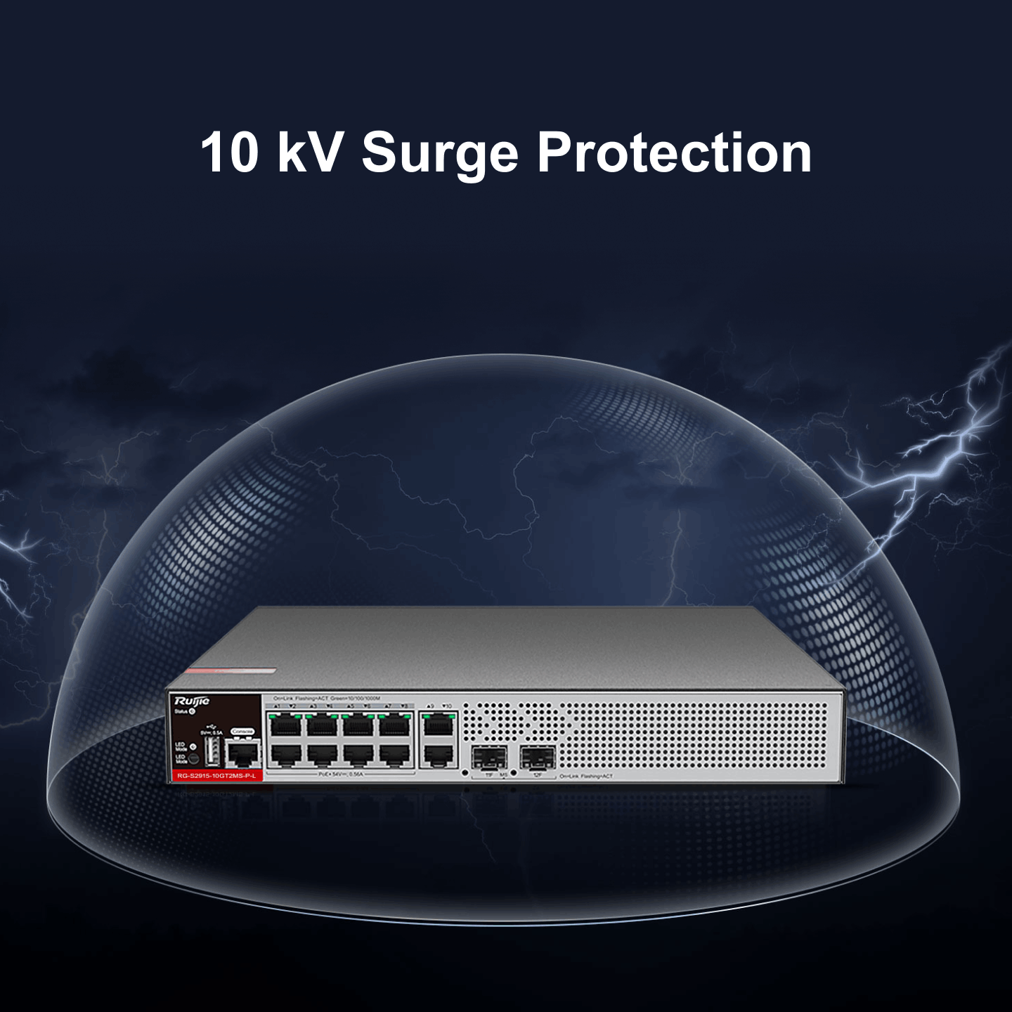 RG-S2915-10GT2MS-P-L Small & Medium Enterprise Networking - 3