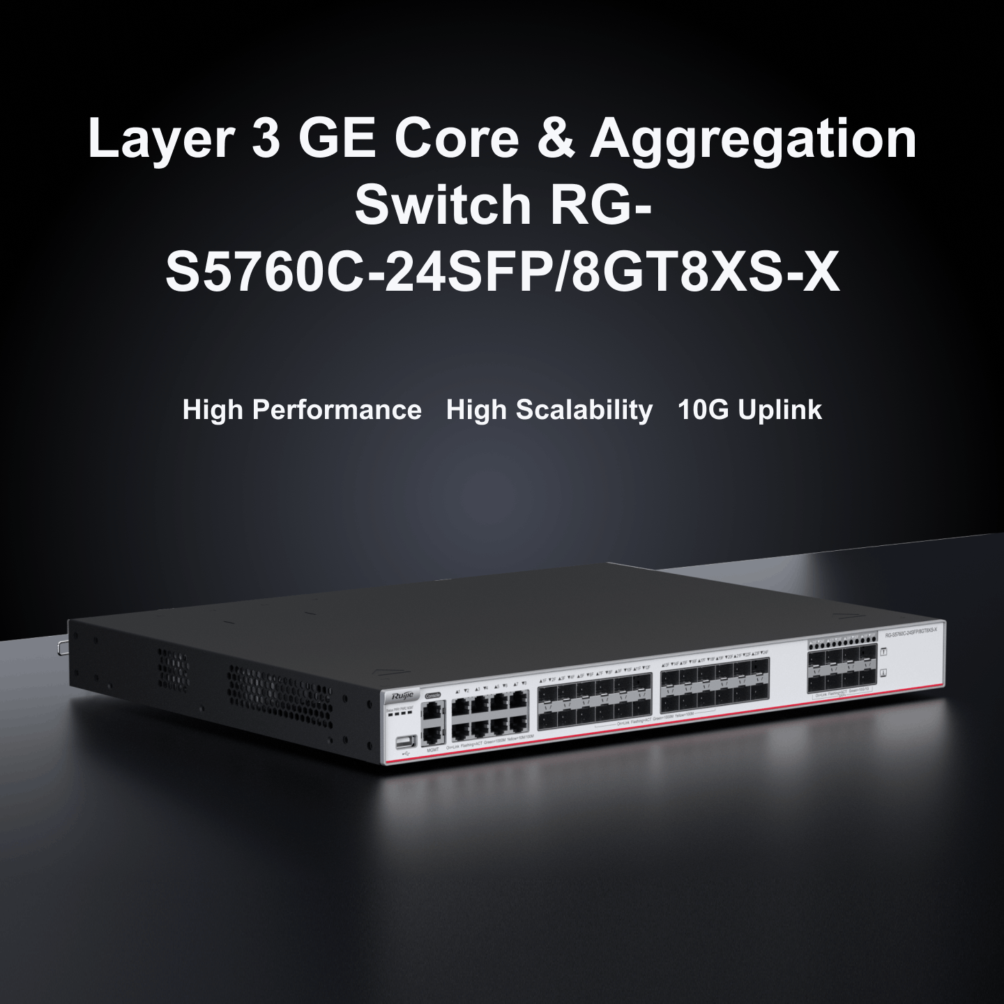 RG-S5760C-24SFP/8GT8XS-X Thiết bị chuyển mạch - 2
