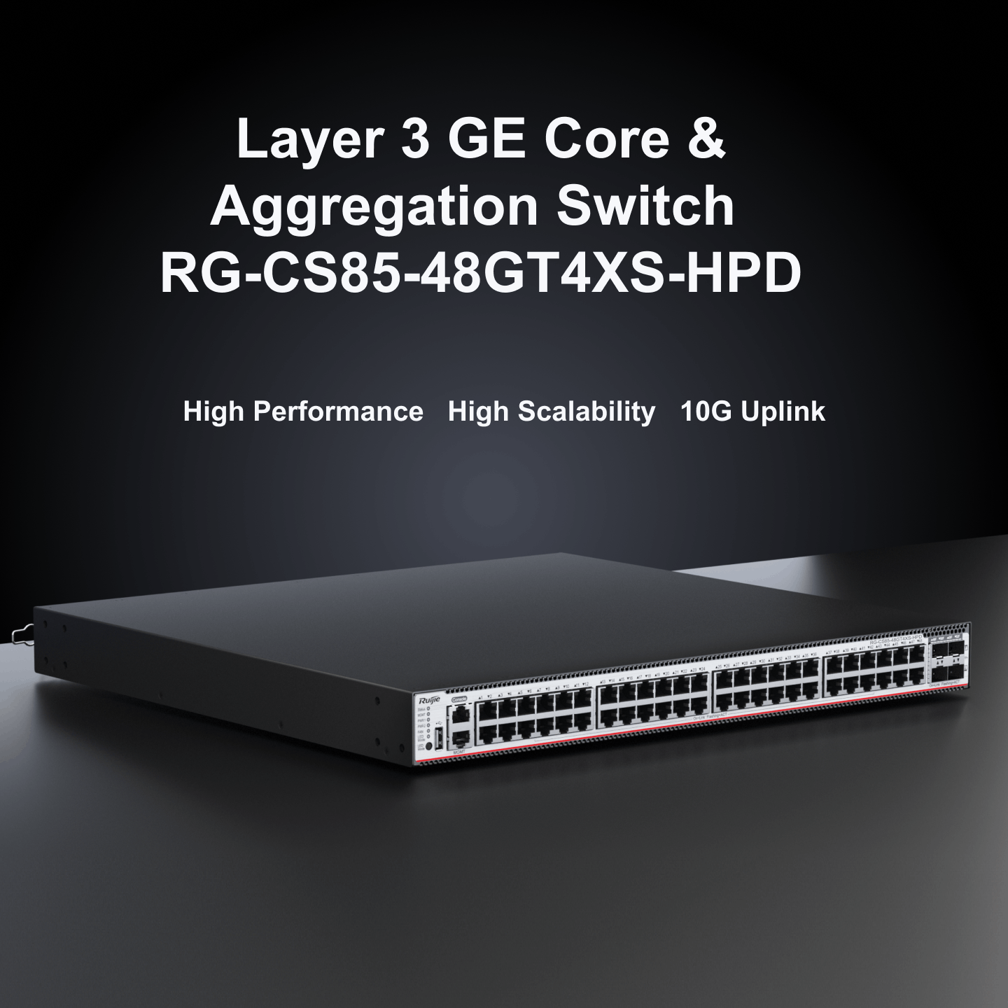 RG-CS85-48GT4XS-HPD Sieci w małych i średnich przedsiębiorstwach - 2