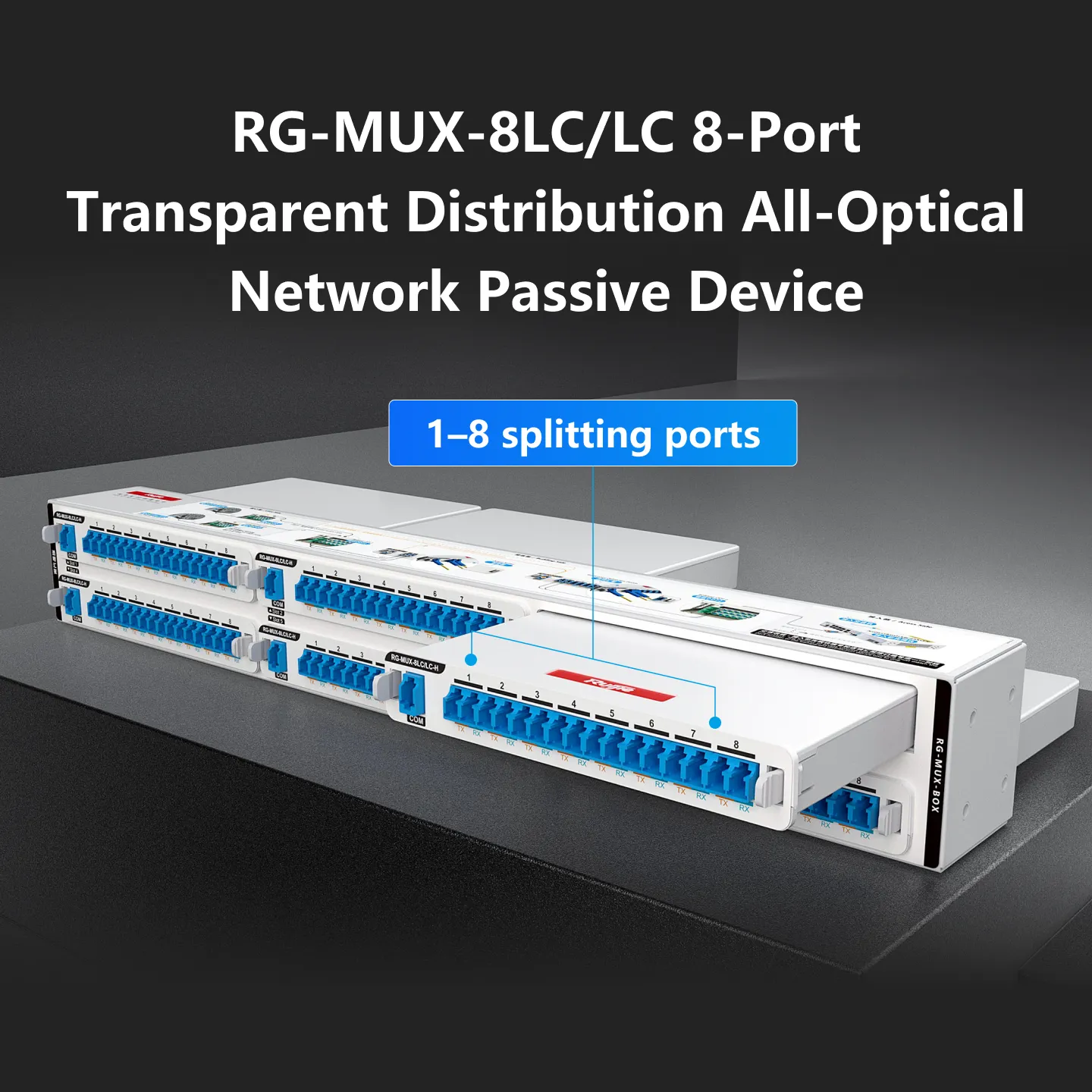 RG-MUX-8LC/LC 스위치 - 2