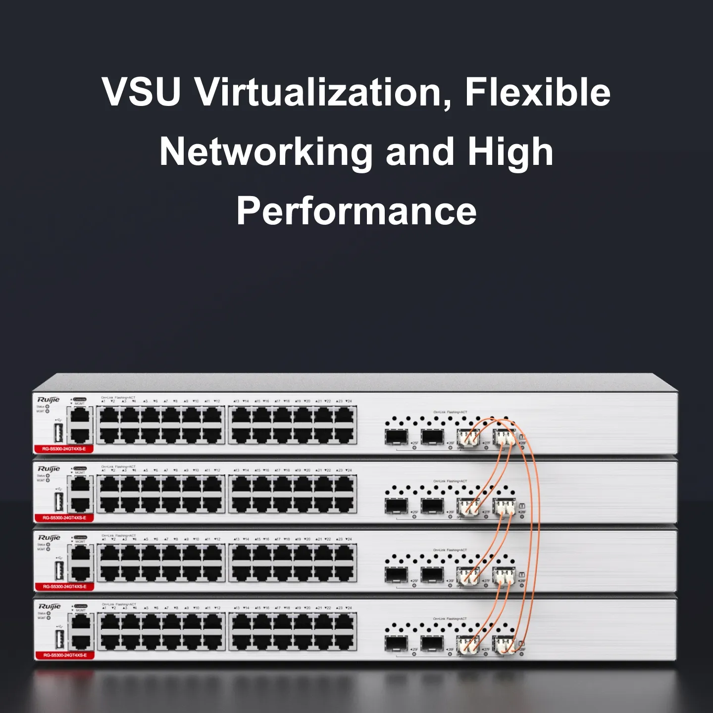 RG-S5300-24GT4XS-E Switches - 3