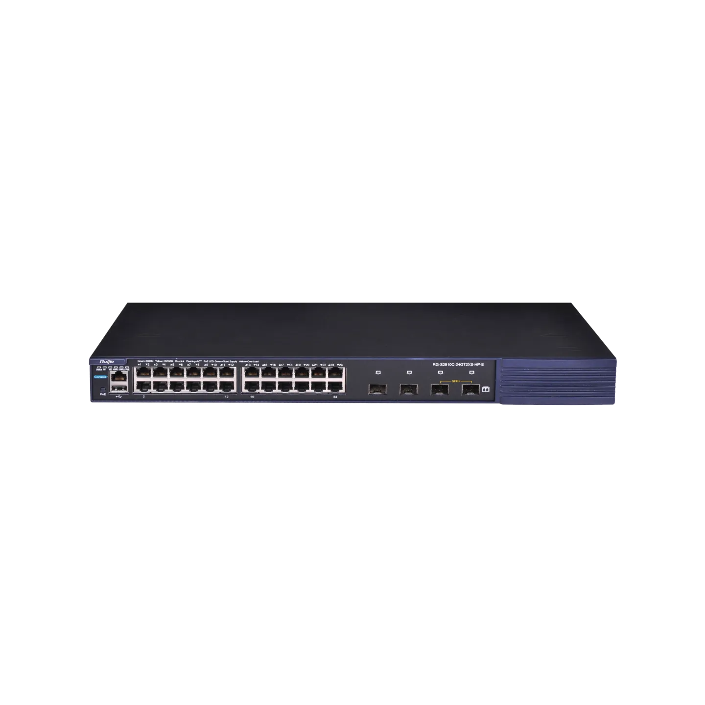 専用ページ2 Campus Switches RG-S2910C-24GT2XS-HP-E, 24-port Gigabit access PoE