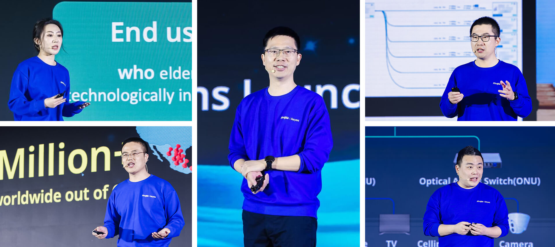 Members from the International GTM Department speaking at the summit
