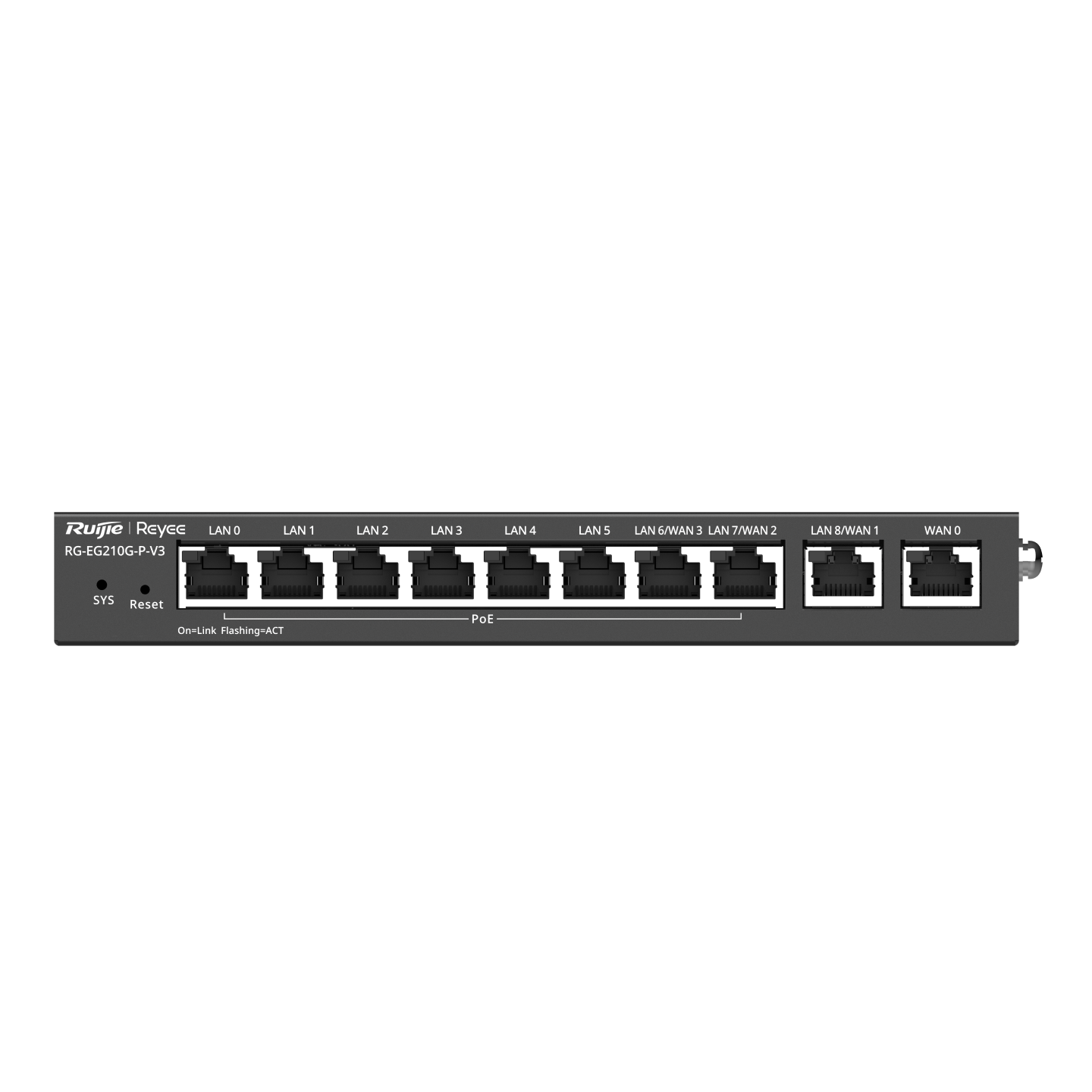RG-EG210G-P-V3 Bộ định tuyến Reyee PoE được Quản lý Cloud