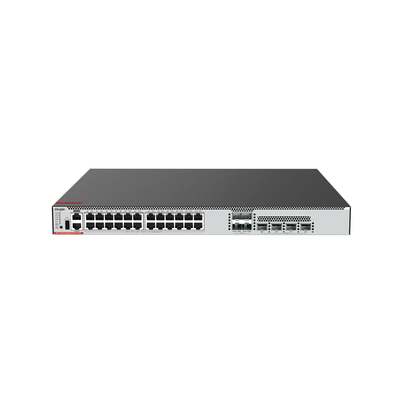 Ruijie Multi-GE Switch with Cloud Management, Full 1/2.5/5/10GE Access with PoE++