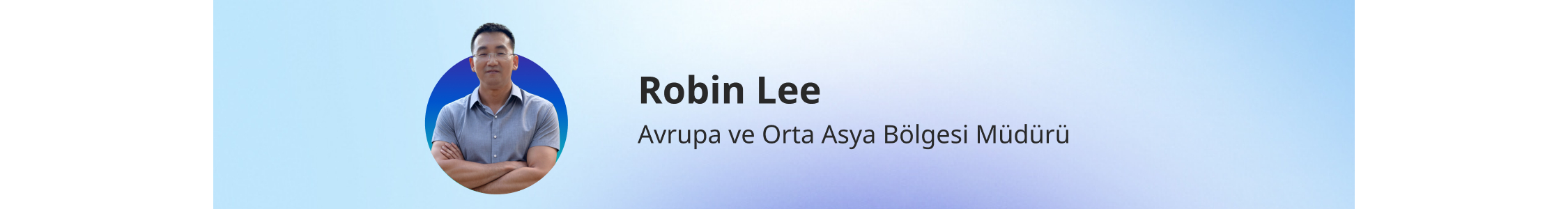 Robin Lee, Avrupa ve Orta Asya Bölgesi Müdürü