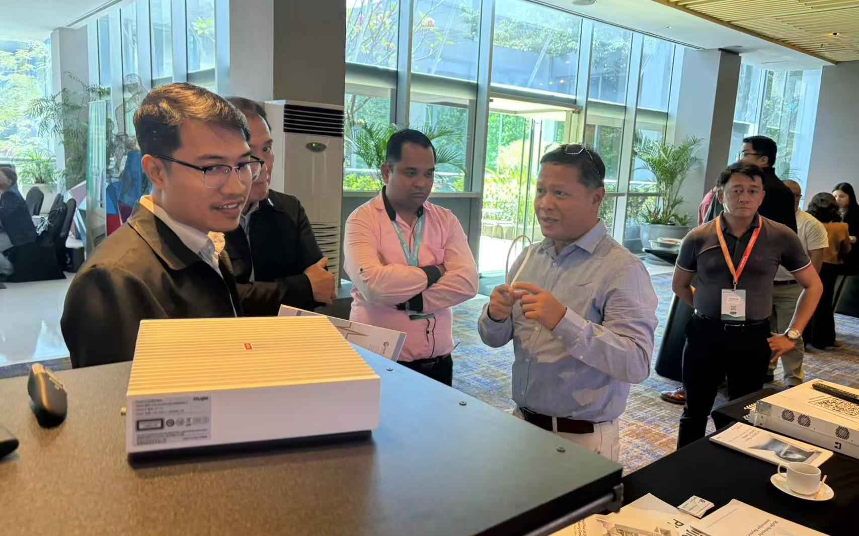 Ruijie Healthcare Summit Exhibition Booth Philippines
