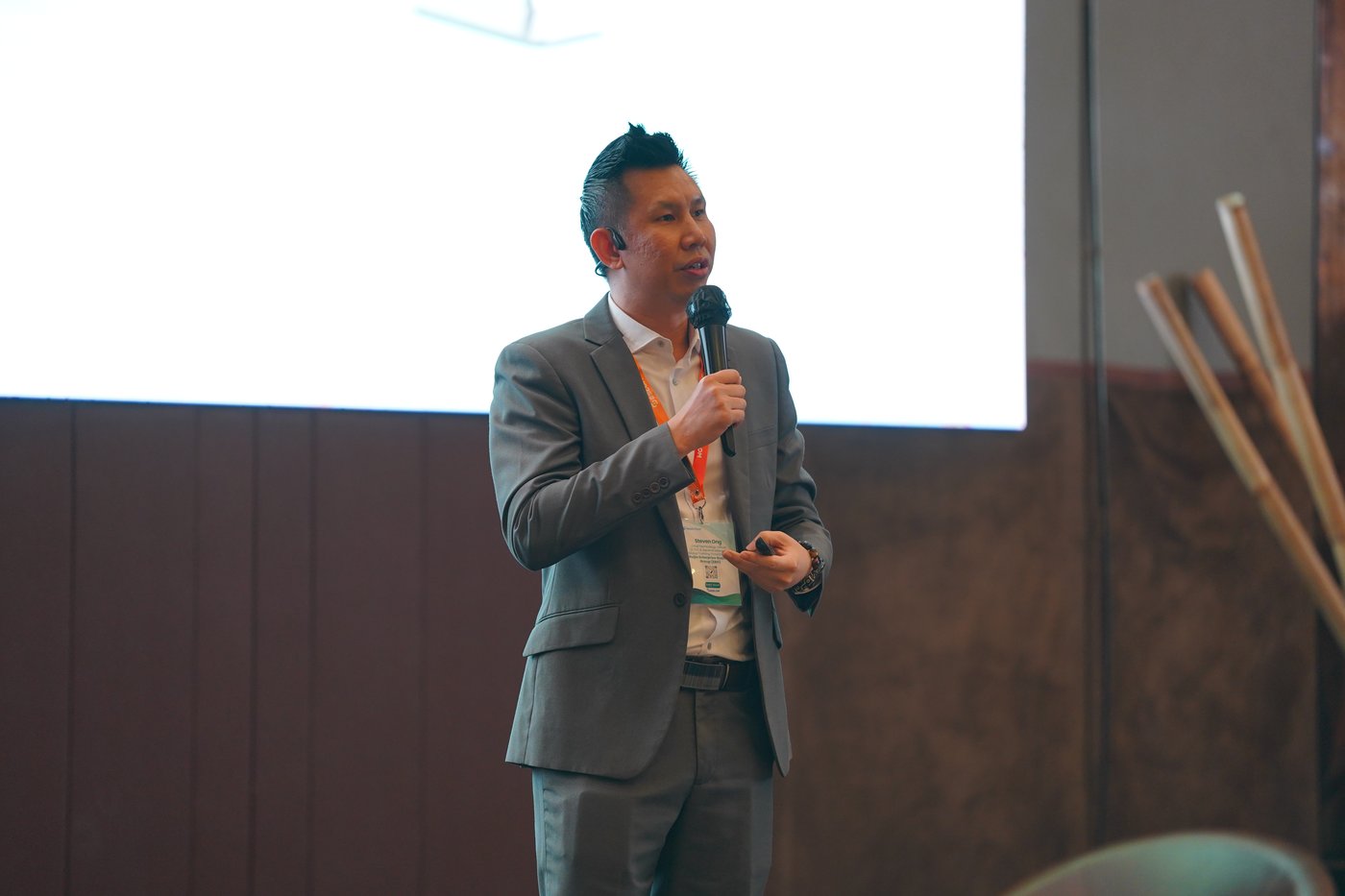 Steven Ong CTO GM of Global Training Ruijie EBG Keynote