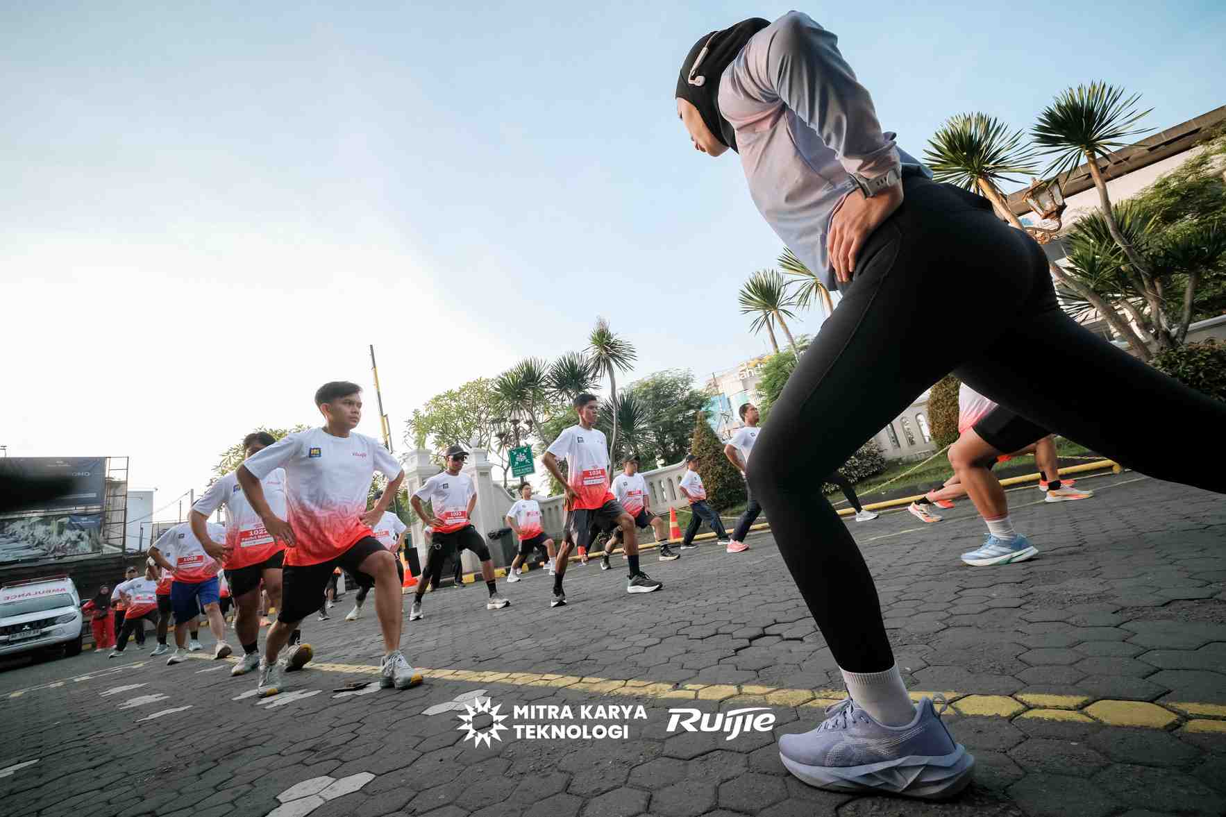 Run with Ruijie morning run