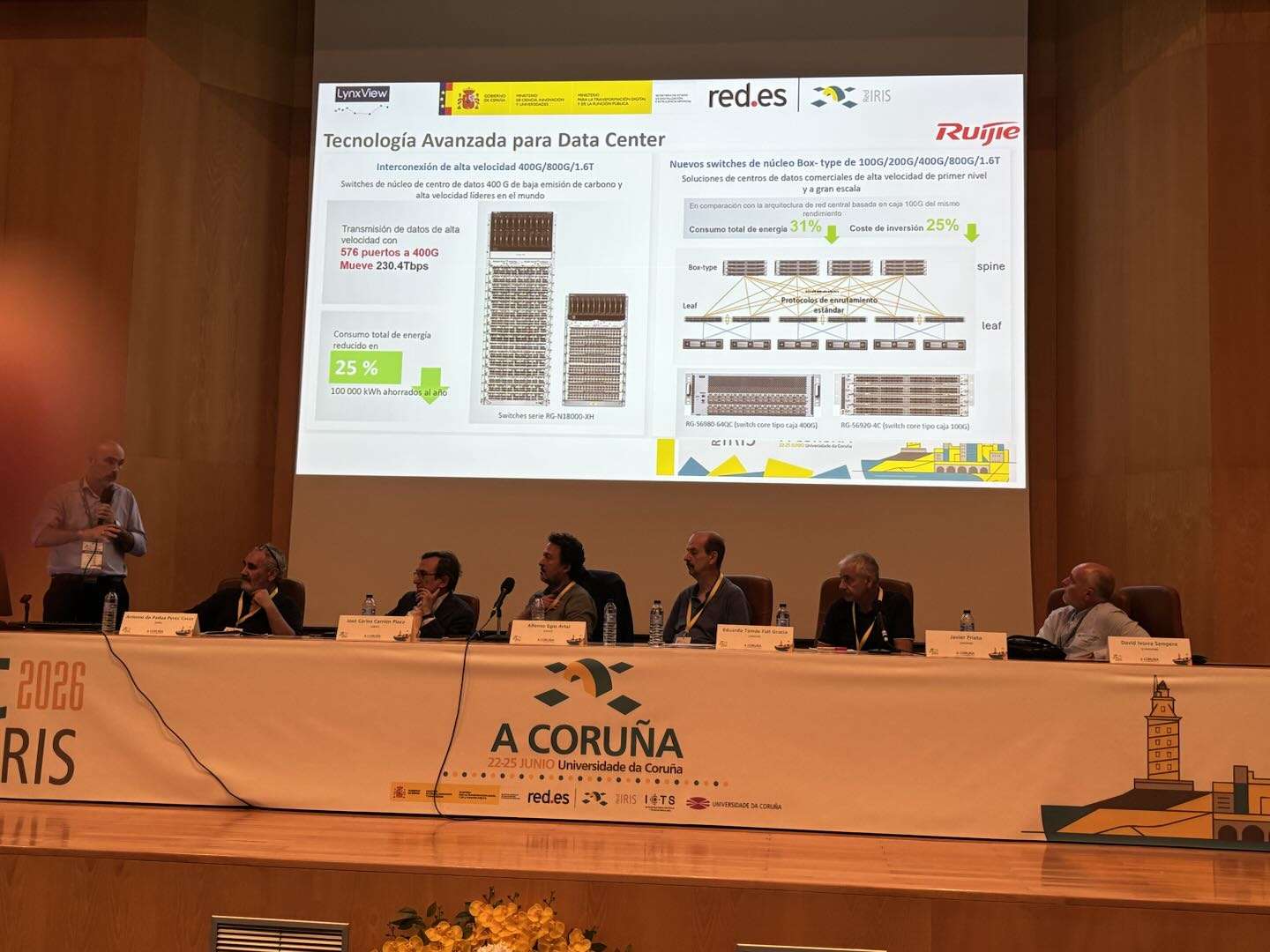 Ruijie Networks Campus Architecture Showcase at RedIRIS 2026