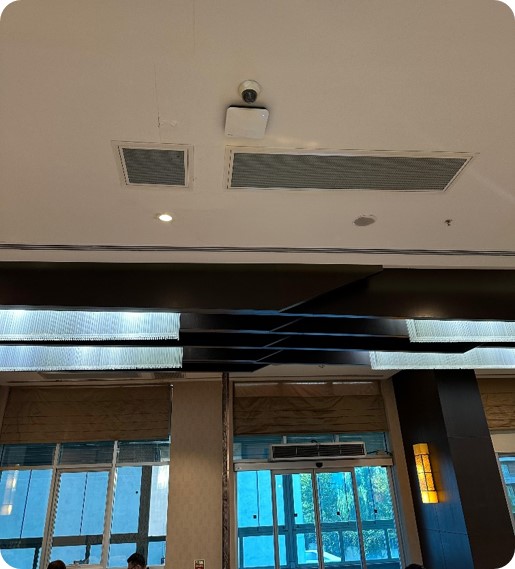 RG-AP820-L(V3) installed in the guest area