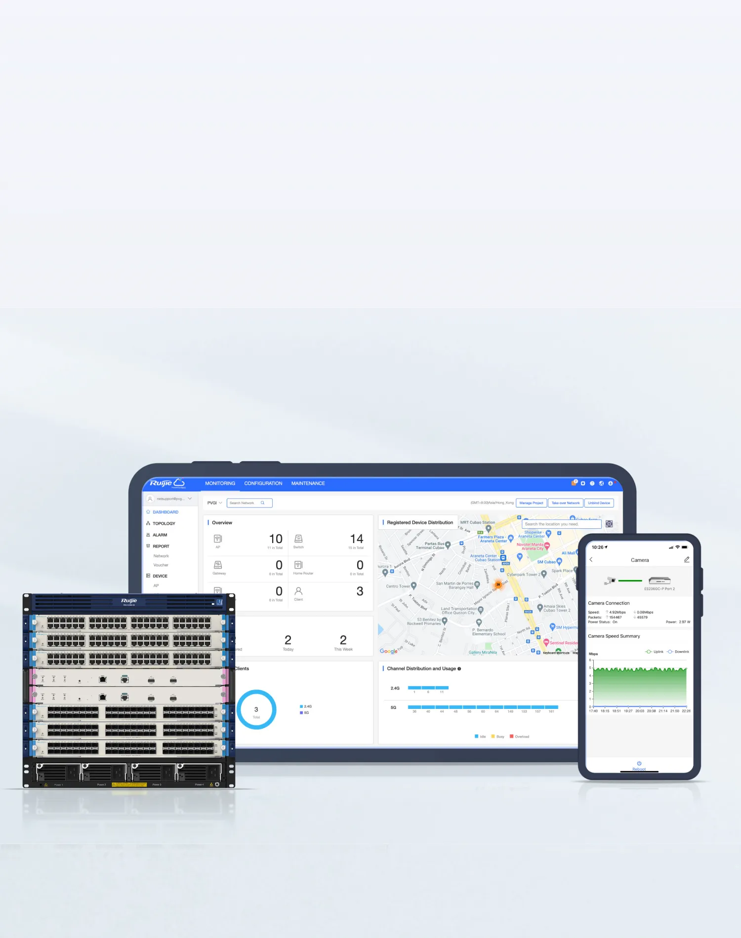 Campus Switches RG-CS88-08 Ruijie 10 RU Modular High-Performance