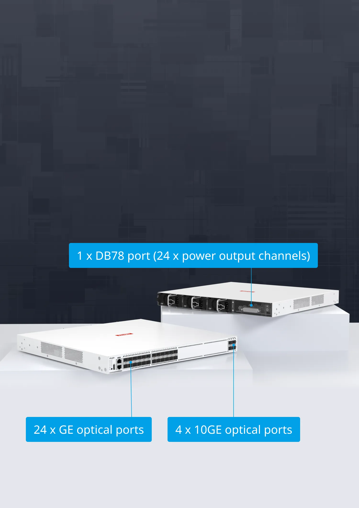 Campus Switches RG-S5750-24SFP4XS24DP-UP, 24-Port Gigabit All Campus Switches RG-S5750-24SFP4XS24DP-UP, 24-Port Gigabit All