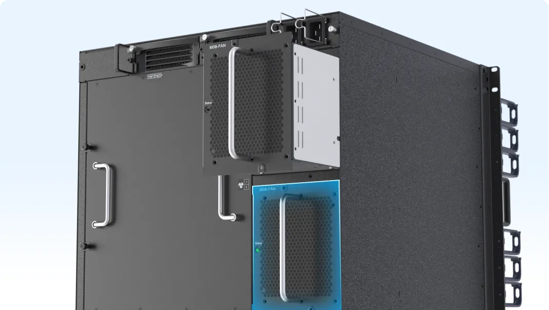 1+1 Fan Module Redundancy