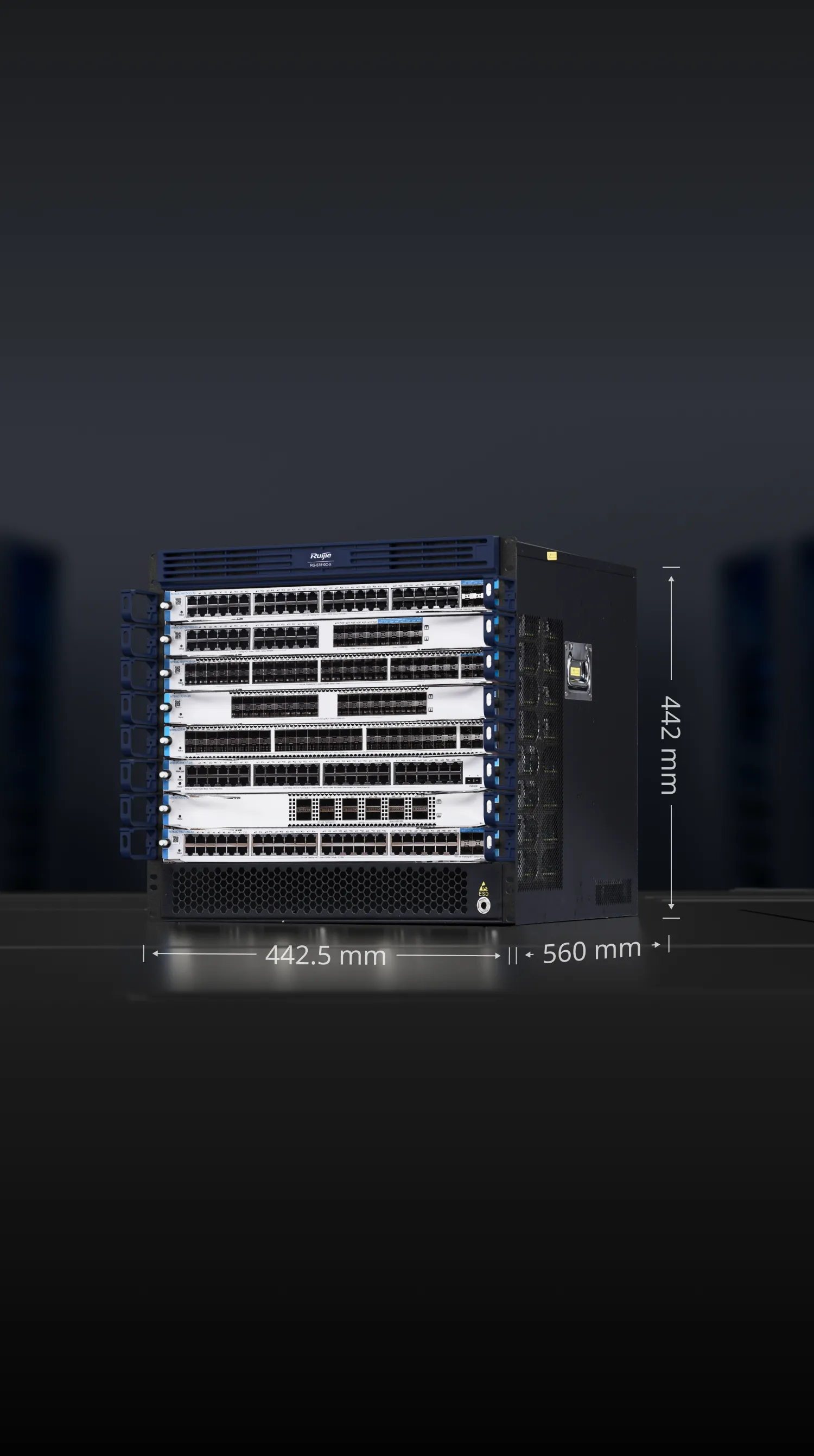 Campus Switches RG-S7810C-X 10 RU Modular Campus Core Switch