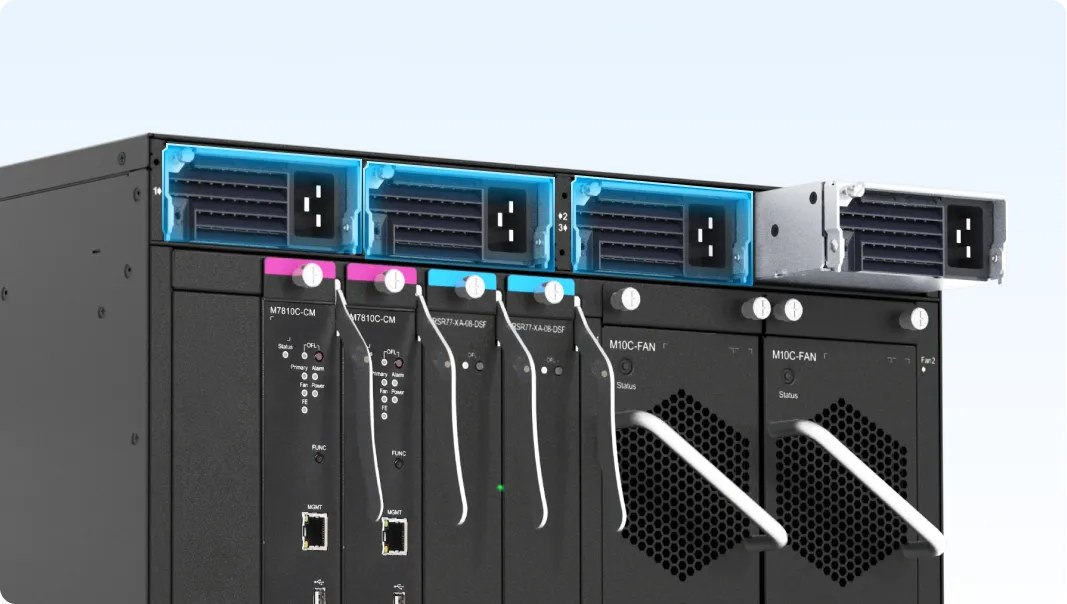 N+M Power Supply Redundancy