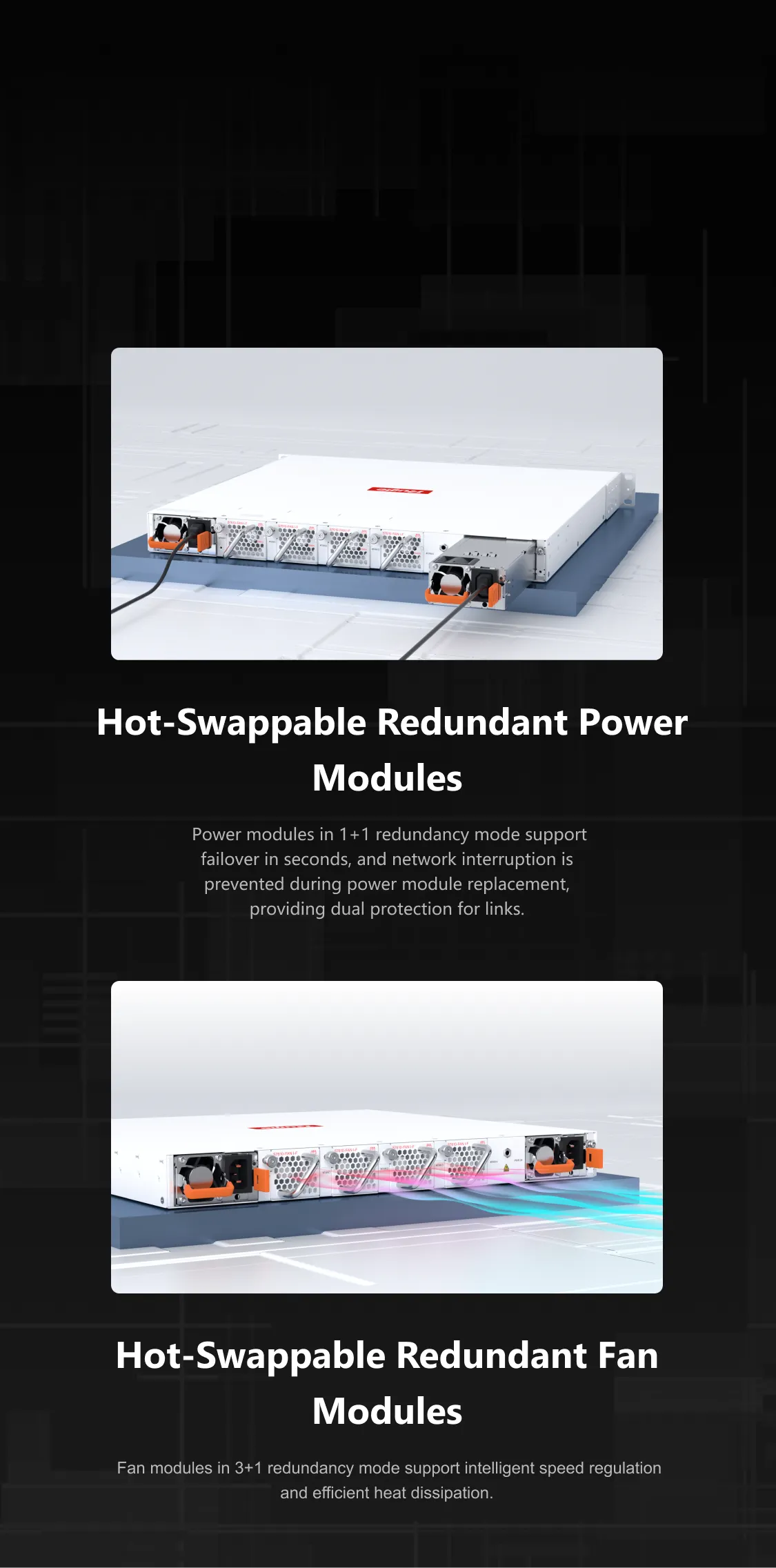 RG-S7610-10SFMP2CQ, 10-Port 1 RU SFMP 2.5GE Ultra-High-Density