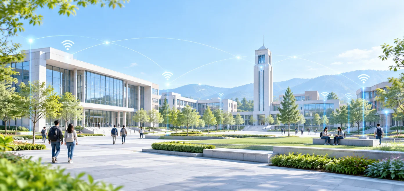 Higher education campus network
