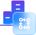Smart manufacturing icon