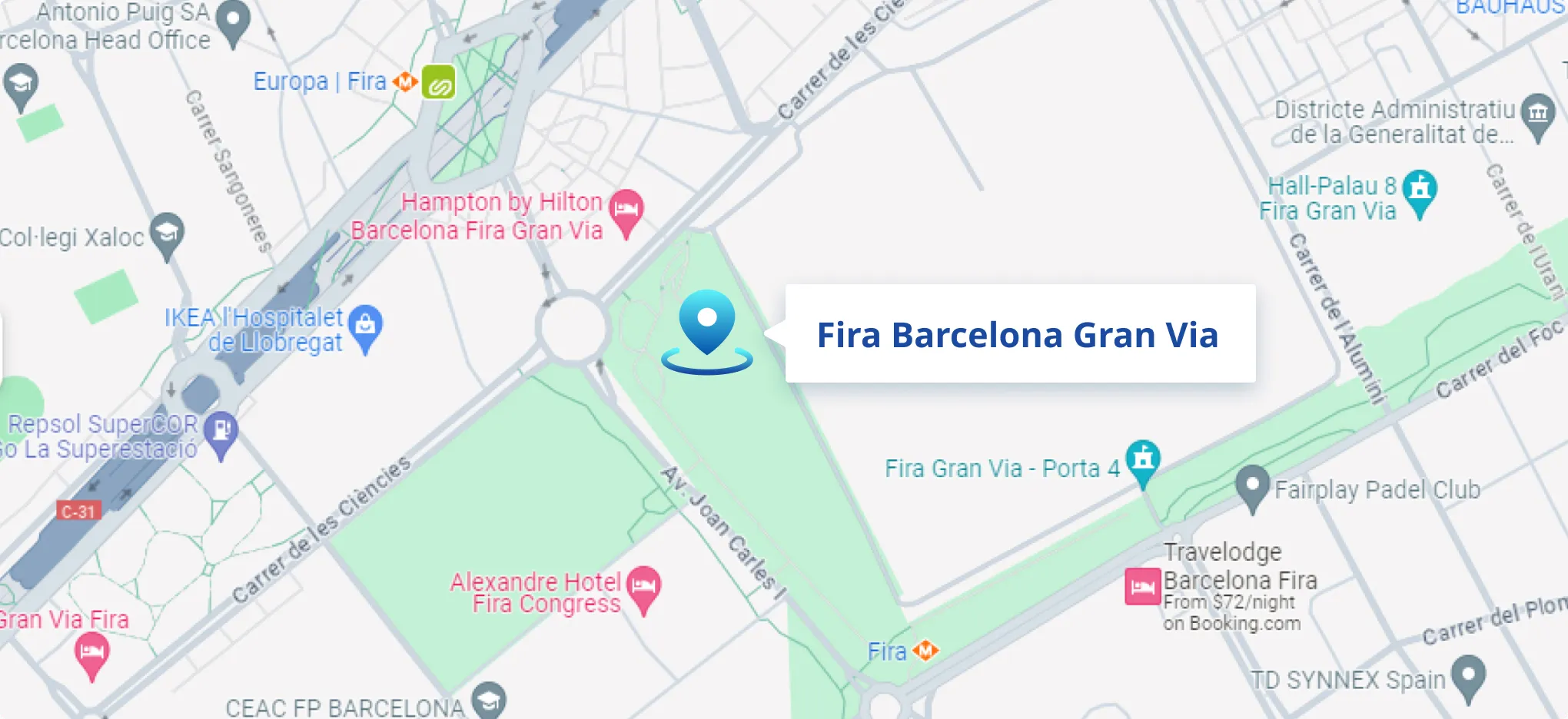 1A106, Hall 1, Fira Gran Via Venue , Barcelona, Spain